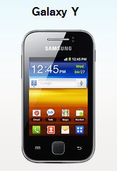 samsung galaxy y