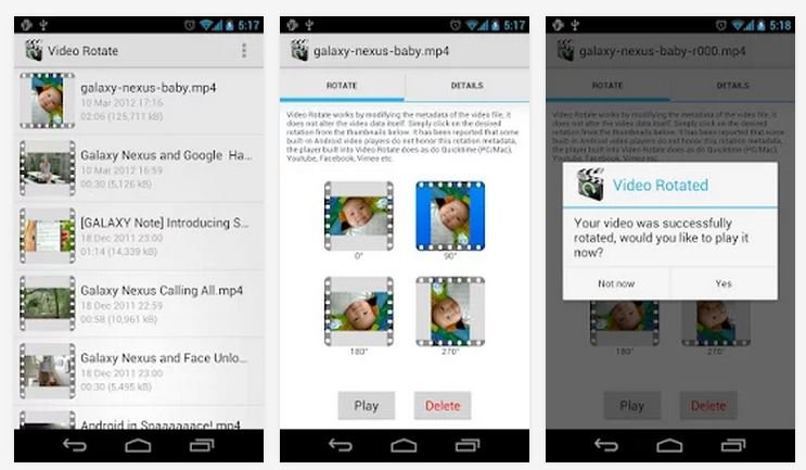 Video Rotate app 003