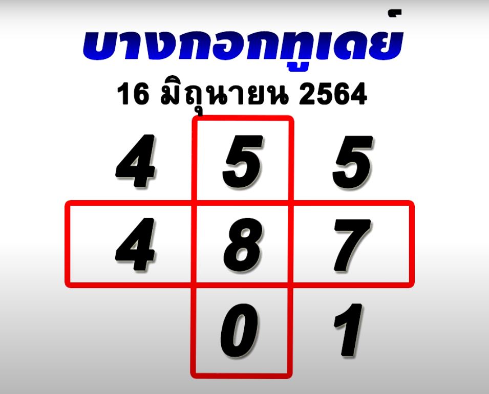 เลขเด็ดงวดนี้ 16/6/64 มีเลขอะไรบ้าง? งวด 16 มิถุนายน 2564 ...